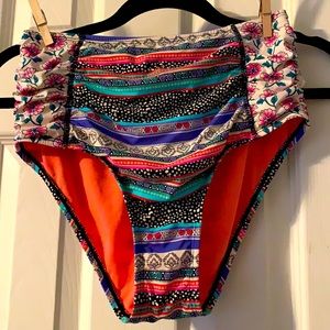 Cremieux Swimsuit bottom Mandala Yoga High waisted